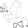 RH Seat Trim (Fiat Punto 176) Image 2
