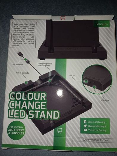 Xbox colour led stand