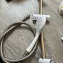 Triton T90 shower head and rail Image 2