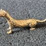 3 brass Animals,. Solid brass. Image 6