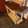 Farmhouse Style Hall Table with Mirror Image 5