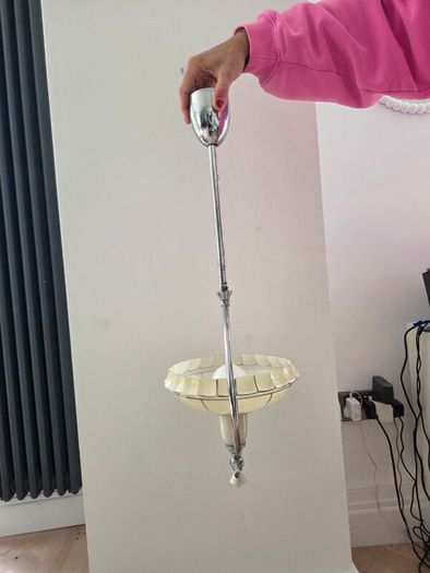 Art deco ceiling light