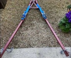 Towing a frame heavy duty , recovery dolly transporter , new Bradley hitch iron cast up to 2.7 tone , suit vans and small cars