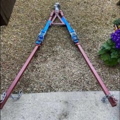Towing a frame heavy duty , recovery dolly transporter , new Bradley hitch iron cast up to 2.7 tone , suit vans and small cars