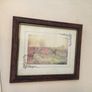 Large vintage picture of boats. Framed with glass Image 2