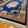 Chinese/oriental floral rug mint condition Image 3