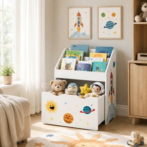 Kids storage Toy Shelf Bookcase Shelves