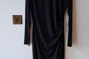 Black ruched dress (Mela London)