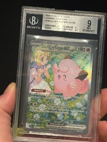 pokemon card CLEFAIRY EX