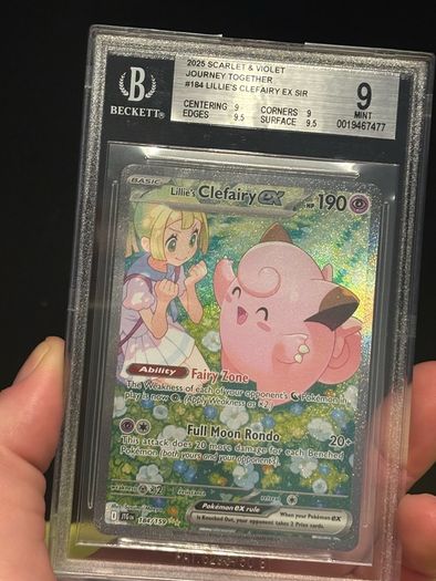 pokemon card CLEFAIRY EX