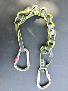Edelrid Large Sling with Two Carabiners Climbing Equipment