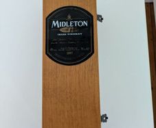 Middleton Whiskey Wooden Box Full of Marbles