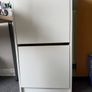 IKEA White Shoe Cabinet Image 2