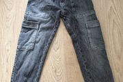 Boys denim joggers size 6-7