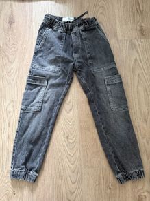 Boys denim joggers size 6-7