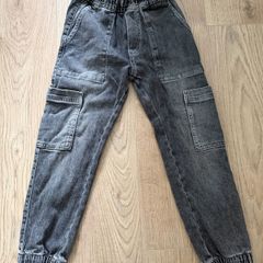 Boys denim joggers size 6-7