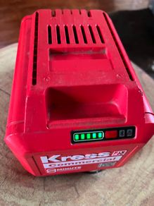 Battery RRP 700 euro Kress KAC804 60v Commercial 4Ah 8 Minute Cyber System Battery