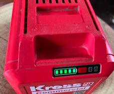 Battery RRP 700 euro Kress KAC804 60v Commercial 4Ah 8 Minute Cyber System Battery