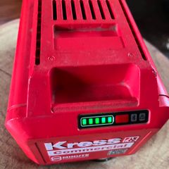 Battery RRP 700 euro Kress KAC804 60v Commercial 4Ah 8 Minute Cyber System Battery
