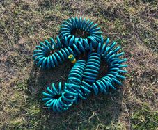 25M Coiled garden hose