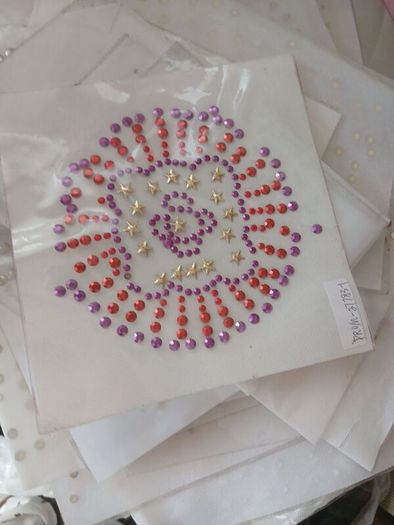 mixed rhinestone transfers