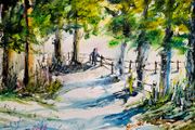 looking for the dog watercolour