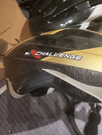 Small.to meduim size bike helmets set of 3