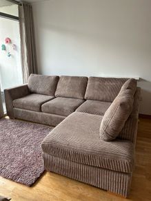 DFS Left Hand Facing Open End Corner Sofa