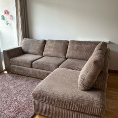 DFS Left Hand Facing Open End Corner Sofa