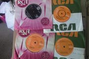 Elvis Presley - 4 x 7" Singles.