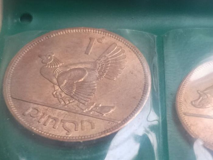 1964 UNC  Set. Coins of Ireland.