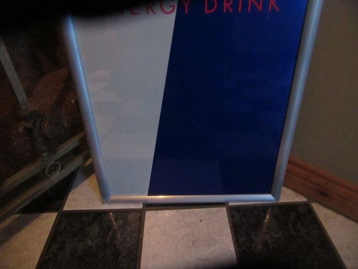Red Bull Metal Sign
