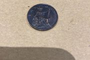 Old 1913 English Farthing