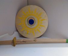 Wooden Sword & Shield Set