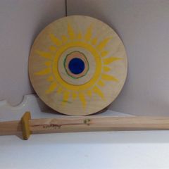 Wooden Sword & Shield Set