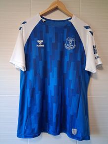Everton Jersey.  Official Hummel Everton Pre Match Warm Up Jersey. Collect In Dublin Or Receive Via Post.