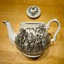 Myott "Royal Mail" Brown Ironstone Vintage Teapot Staffordshire Made In England Teapot. RARE FIND! Image 3
