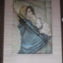 Beautiful Vintage Picture for Upcycling/Free Shipping Image 2