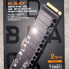 WD Black Sn850x 2tb NEW
