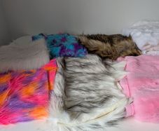 fabric faux fur