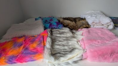 fabric faux fur