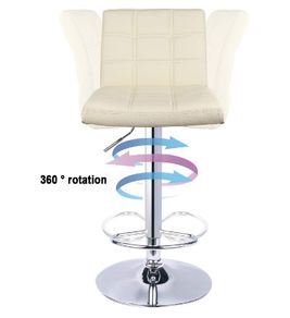 Modern Bar Stools Leatherette
