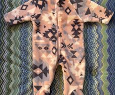 Next baby fleece sleepsuit (up to 1 month)