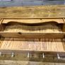 Solid wood wall shelves. Image 2