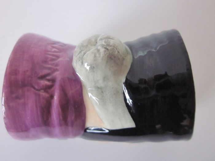 Artone  Miniature Hand Painted  Creamer/Toby Jug, Granny