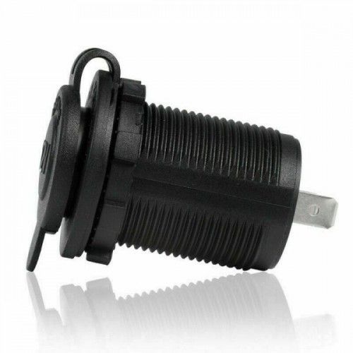 25722 12V Car Cigarette Lighter Socket Auto Boat Motorcycle Tractor Power Outlet Socket