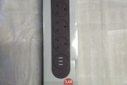 13A Anti-Static Power Extension Socket (3 x 13Amp sockets) with USB Power Port (3 x USB ports)..Postage Included