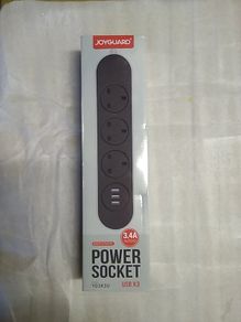 13A Anti-Static Power Extension Socket (3 x 13Amp sockets) with USB Power Port (3 x USB ports)..Postage Included