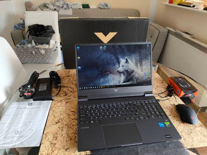 Gaming Laptop Hp Victus i5 13420H 8/12 RTX4050 6GB 16gb DDR4 3200mhz 512GB NVMe PCIE 4.0 15.6" 1080p 144hz Ips 250nits Win11 RGB