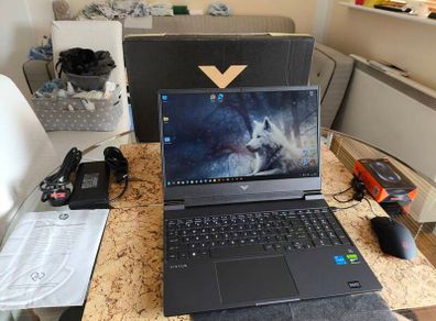 Gaming Laptop Hp Victus i5 13420H 8/12 RTX4050 6GB 16gb DDR4 3200mhz 512GB NVMe PCIE 4.0 15.6" 1080p 144hz Ips 250nits Win11 RGB